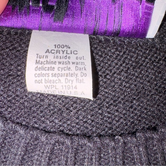 Vintage 90s Argyle Sweater From Sweater Exchange - Women’s Size Large​ - Picture 4 of 6